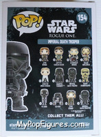 Imperial Death Trooper (Chrome) from Star Wars - Rogue One - Pop! Vinyl Figures manufactured by Funko [Back]