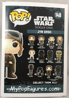 Jyn Erso from Star Wars - Rogue One - Pop! Vinyl Figures manufactured by Funko [Back]