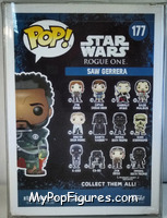 Saw Gerrera from Star Wars - Rogue One - Pop! Vinyl Figures manufactured by Funko [Back]