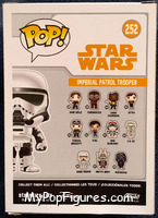 Imperial Patrol Trooper from Star Wars - Solo - Pop! Vinyl Figures manufactured by Funko [Back]