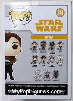 Qi'ra from Star Wars - Solo - Pop! Vinyl Figures manufactured by Funko [Back]