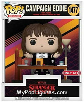 Campaign Eddie (Deluxe) from Stranger Things - Pop! Vinyl Figures manufactured by Funko [Front]