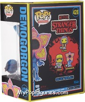 Demogorgon (Black Light) from Stranger Things - Pop! Vinyl Figures manufactured by Funko [Back]