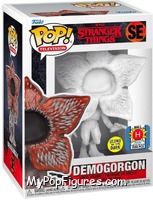 Demogorgon (Glows In The Dark) (White) from Stranger Things - Pop! Vinyl Figures manufactured by Funko [Front]