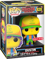 Dustin (Blacklight) from Stranger Things - Pop! Vinyl Figures manufactured by Funko [Front]