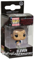 Eleven from Stranger Things - Pop! Keychains manufactured by Funko [Front]