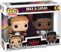 Max & Lucas from Stranger Things - Pop! Sets manufactured by Funko [Front]