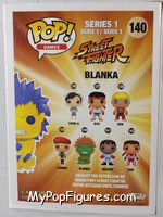 Blanka from Street Fighter - Pop! Vinyl Figures manufactured by Funko [Back]