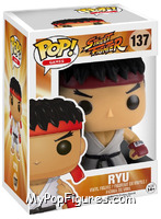 Ryu (Red Headband) from Street Fighter - Pop! Vinyl Figures manufactured by Funko [Front]