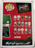 Batman (Jokerized) from Suicide Squad - Pop! Vinyl Figures manufactured by Funko [Back]