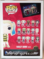 Harley Quinn (Gown) from Suicide Squad - Pop! Vinyl Figures manufactured by Funko [Back]