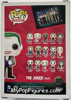 Joker (Suit) from Suicide Squad - Pop! Vinyl Figures manufactured by Funko [Back]