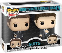 Harvey Specter & Michael Ross from Suits - Pop! Sets manufactured by Funko [Front]