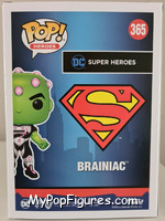 Brainiac from Superman - Superman Pop! manufactured by Funko [Back]