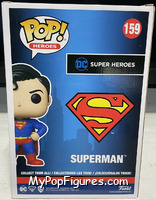 Superman (10" Scale) from Superman - Superman Pop! manufactured by Funko [Back]