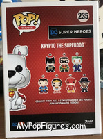 Krypto the Superdog (Specialty Series) from Superman - Krypto the Superdog Pop! manufactured by Funko [Back]