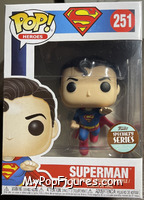 Superman (Specialty Series) from Superman - Superman Pop! manufactured by Funko [Front]