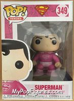 Superman (Pink Suit) from Superman - Superman Pop! manufactured by Funko [Front]