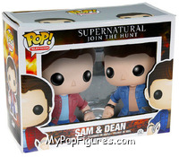 Sam & Dean from Supernatural - Pop! Sets manufactured by Funko [Front]