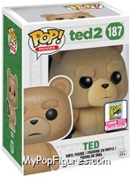 Ted (Remote) (Flocked) (Ted 2) from Ted - Pop! Vinyl Figures manufactured by Funko [Front]