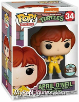 April (Specialty Series) (Retro Toys) from Teenage Mutant Ninja Turtles - Pop! Vinyl Figures manufactured by Funko [Front]