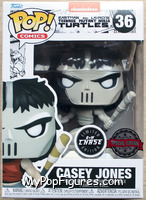 Casey Jones (Black & White) (Chase) from Teenage Mutant Ninja Turtles - Eastman and Laird's Pop! manufactured by Funko [Front]