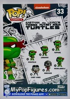 Donatello from Teenage Mutant Ninja Turtles - Eastman and Laird's Pop! manufactured by Funko [Back]