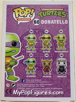 Donatello from Teenage Mutant Ninja Turtles - Pop! Vinyl Figures manufactured by Funko [Back]