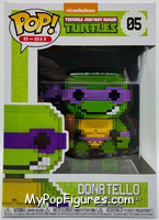 Donatello (8-Bit) from Teenage Mutant Ninja Turtles - Pop! Vinyl Figures manufactured by Funko [Front]