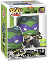 Donatello (Black Ranger) from Teenage Mutant Ninja Turtles - Power Rangers Pop! manufactured by Funko [Front]