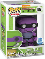 Donatello (Neon) (8-Bit) from Teenage Mutant Ninja Turtles - Pop! Vinyl Figures manufactured by Funko [Front]