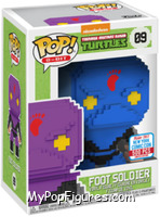 Foot Soldier (Blue) (8-Bit) from Teenage Mutant Ninja Turtles - Pop! Vinyl Figures manufactured by Funko [Front]