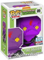 Foot Soldier (Purple) (8-Bit) from Teenage Mutant Ninja Turtles - Pop! Vinyl Figures manufactured by Funko [Front]