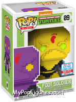 Foot Soldier (Yellow) (8-Bit) from Teenage Mutant Ninja Turtles - Pop! Vinyl Figures manufactured by Funko [Front]