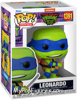 Leonardo from Teenage Mutant Ninja Turtles - Mutant Mayhem Pop! manufactured by Funko [Front]