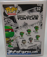 Leonardo from Teenage Mutant Ninja Turtles - Eastman and Laird's Pop! manufactured by Funko [Back]