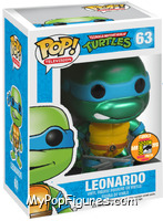 Leonardo (Metallic) from Teenage Mutant Ninja Turtles - Pop! Vinyl Figures manufactured by Funko [Front]