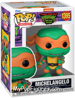 Michelangelo from Teenage Mutant Ninja Turtles - Mutant Mayhem Pop! manufactured by Funko [Front]