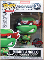 Michelangelo from Teenage Mutant Ninja Turtles - Eastman and Laird's Pop! manufactured by Funko [Front]