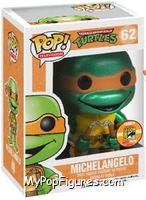 Michelangelo (Metallic) from Teenage Mutant Ninja Turtles - Pop! Vinyl Figures manufactured by Funko [Front]