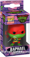 Raphael from Teenage Mutant Ninja Turtles - Mutant Mayhem Pop! Keychains manufactured by Funko [Front]