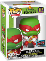 Raphael (Red Ranger) from Teenage Mutant Ninja Turtles - Power Rangers Pop! manufactured by Funko [Front]