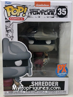 Shredder (Black & White) (Chase) from Teenage Mutant Ninja Turtles - Eastman and Laird's Pop! manufactured by Funko [Front]