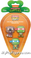 Splinter / Leonardo / Raphael (Easter) from Teenage Mutant Ninja Turtles - Pocket Pop! manufactured by Funko [Front]