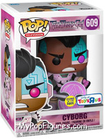 Cyborg (Glows in the Dark) from Teen Titans Go! - Night Begins to Shine - Pop! Vinyl Figures manufactured by Funko [Front]