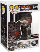 Armor King (Gray) from Tekken - Pop! Vinyl Figures manufactured by Funko [Front]