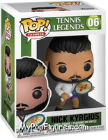 Nick Kyrgios (Tennis Legends) from Tennis Legends - Pop! Vinyl Figures manufactured by Funko [Front]