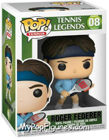 Roger Federer (Tennis Legends) from Tennis Legends - Pop! Vinyl Figures manufactured by Funko [Front]