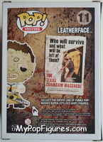 Leatherface from Texas Chainsaw Massacre - Pop! Vinyl Figures manufactured by Funko [Back]