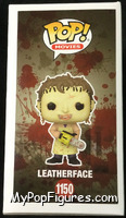 Leatherface from Texas Chainsaw Massacre - Pop! Vinyl Figures manufactured by Funko [Back]